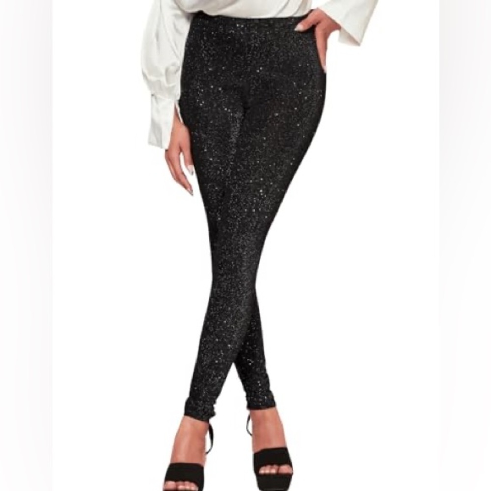wild fable Black Sparkle Leggings